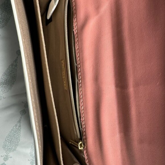 DAVID JONES PARIS Clutch with Strap *NEW* Off-White - Picture 4 of 5